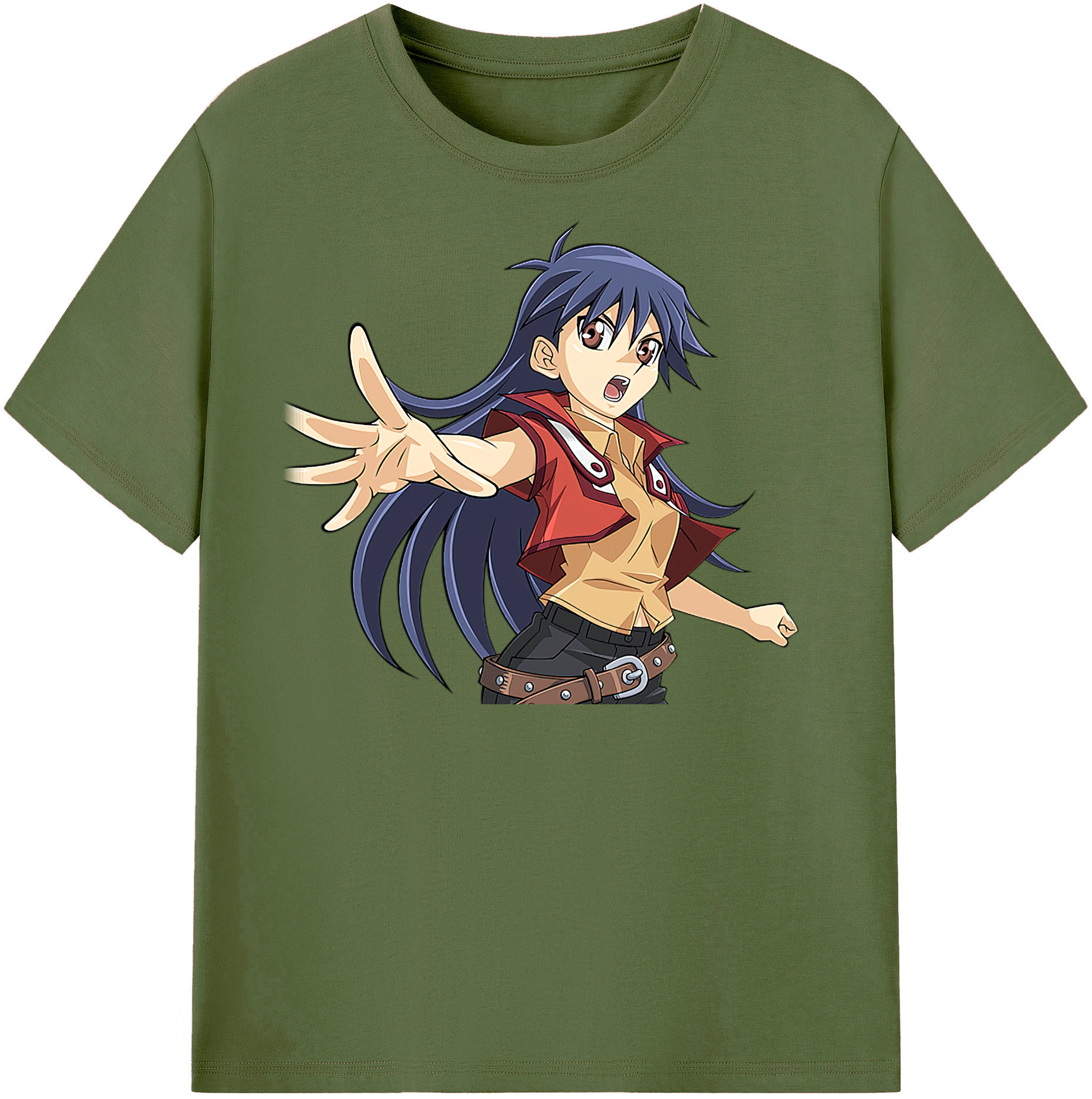 （画像用） 遊☆戯☆王 Yu-Gi-Oh! 綿100％半袖Tシャツ（フロントプリント）